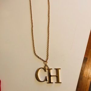 Carolina Herrera gold necklace